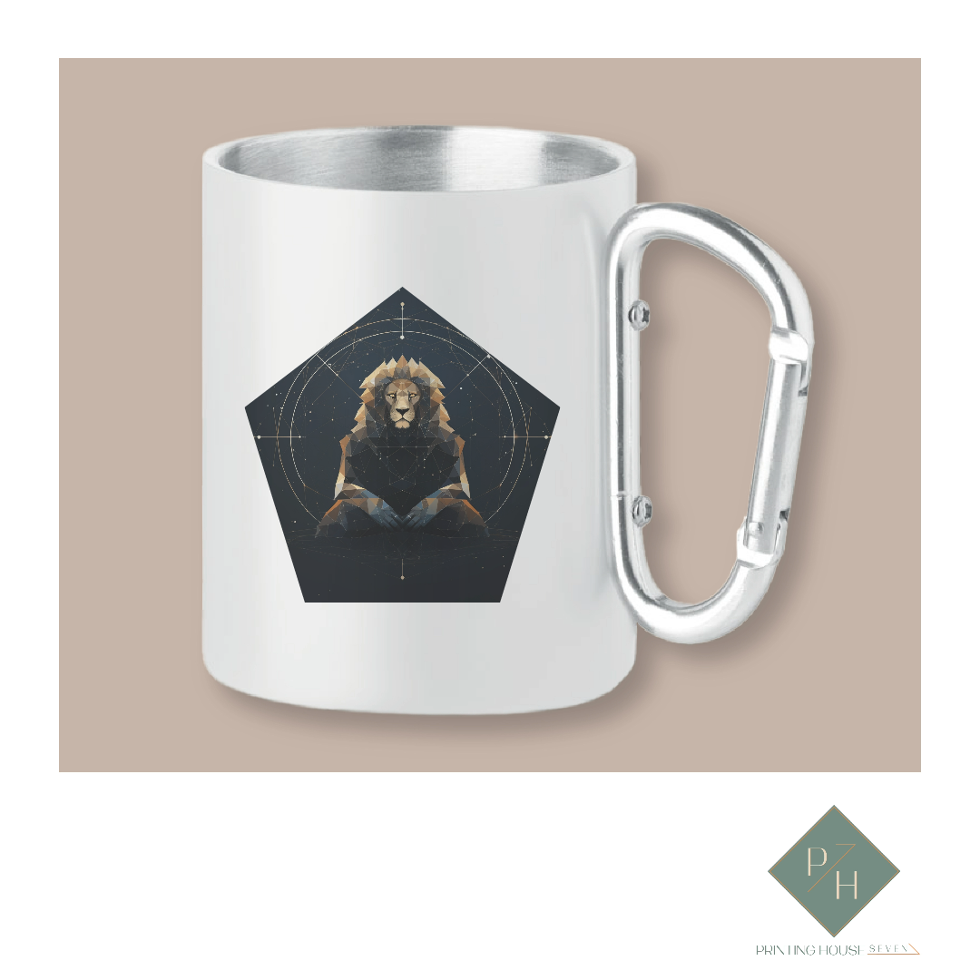 Lion - Mug With Carabiner