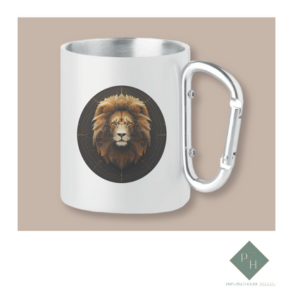 Lion - Mug With Carabiner