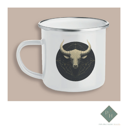 Taurus - Enameled Mug