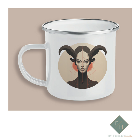 Aries - Enameled Jug