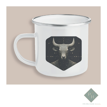 Taurus - Enameled Mug