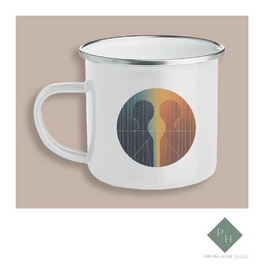 Gemini - Enameled Mug