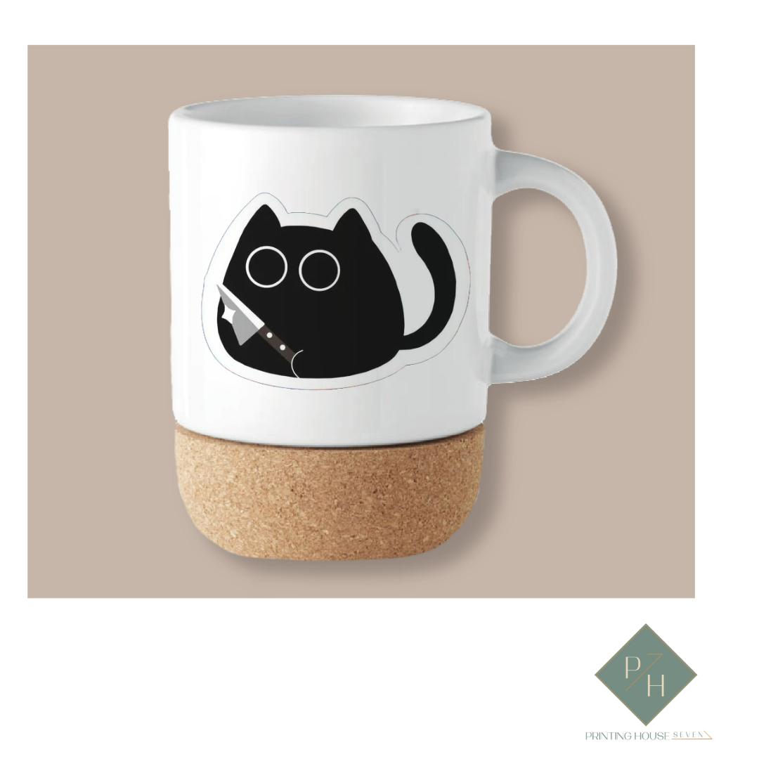 Cat - Cork Bottom Cup