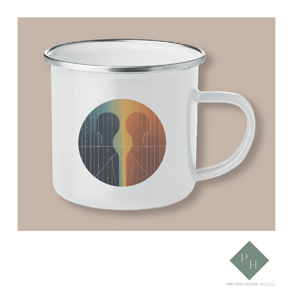 Gemini - Enameled Mug