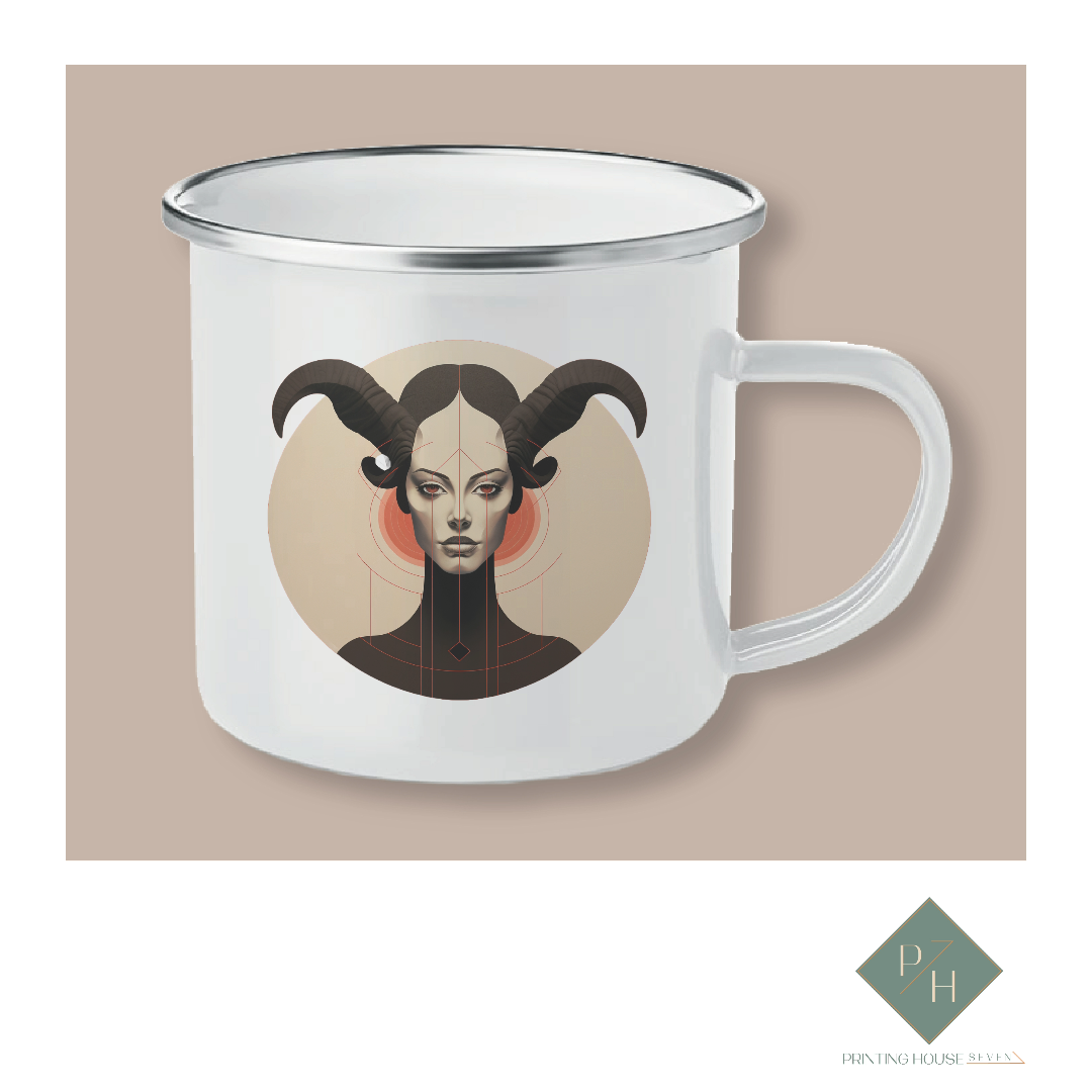 Aries - Enameled Jug