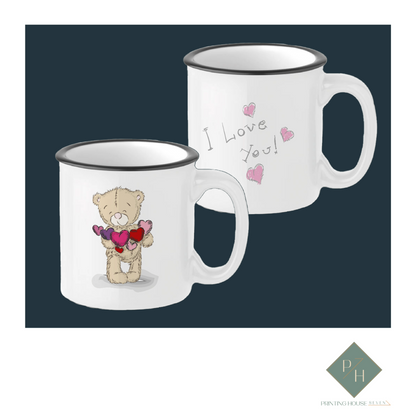 I Love You - Ceramic Mugs For Two