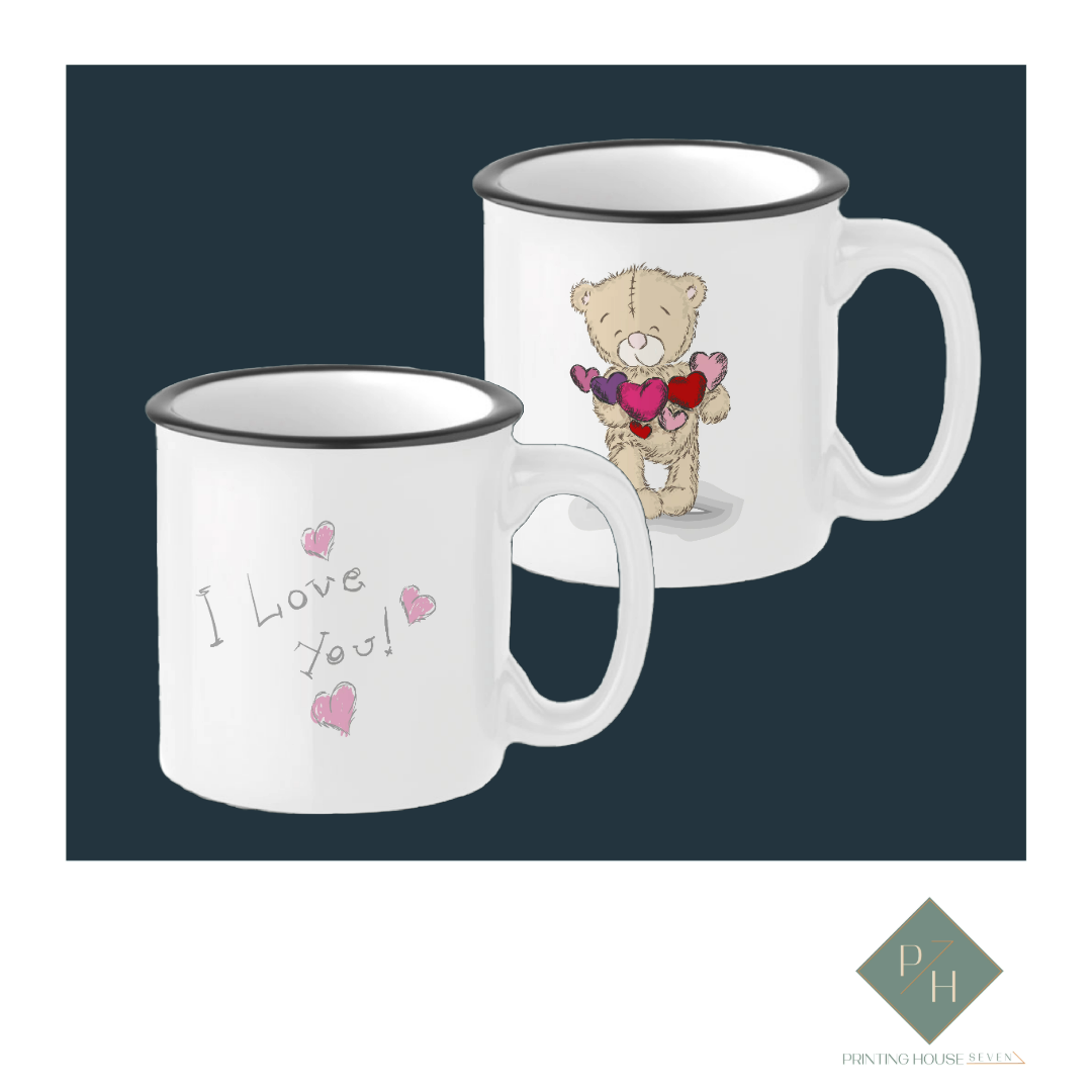 I Love You - Ceramic Mugs For Two