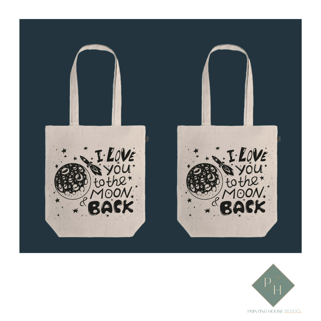 I Love You To The Moon And Back - Bags For Two