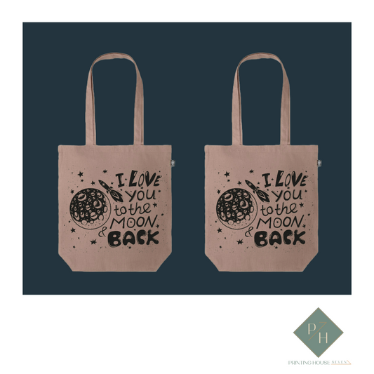 I Love You To The Moon And Back - Bags For Two