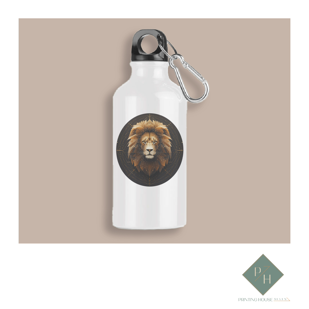 Lion - Bottle With Carabiner