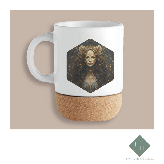 Leo - Cork Bottom Mug