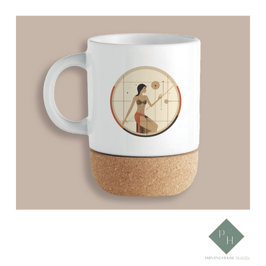 Sagittarius - Cork Bottom Cup