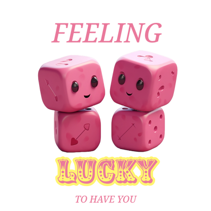 I Feel Lucky To Have You - Cork Bottom Mug