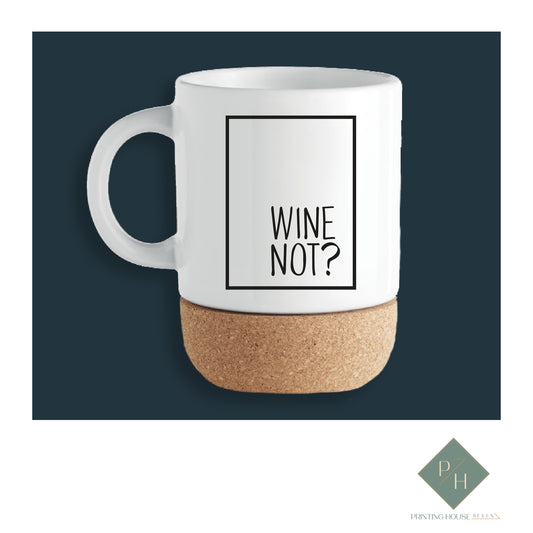 Wine Not 2 - Cork Bottom Glass