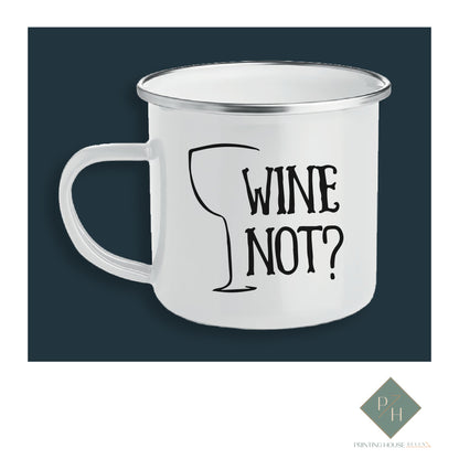 Wine Not - Enameled Jug