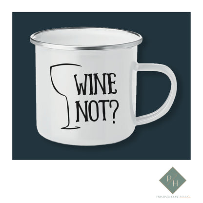 Wine Not - Enameled Jug