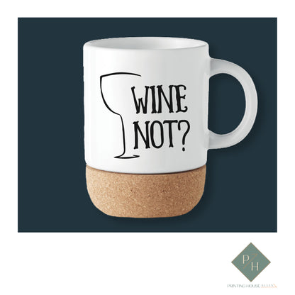 Wine Not - Cork Bottom Glass