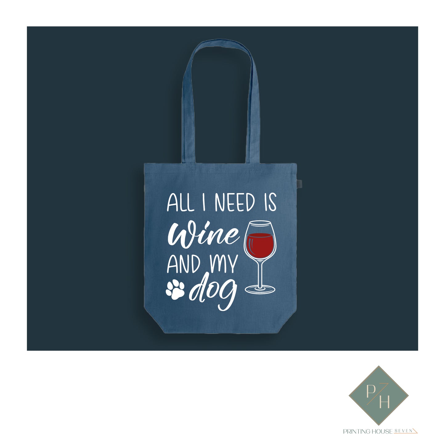 Wine And My Dog - Bag