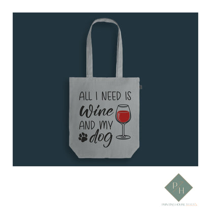 Wine And My Dog - Bag