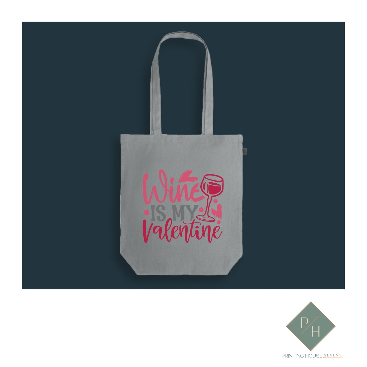 Wine Is My Valentine - Bag