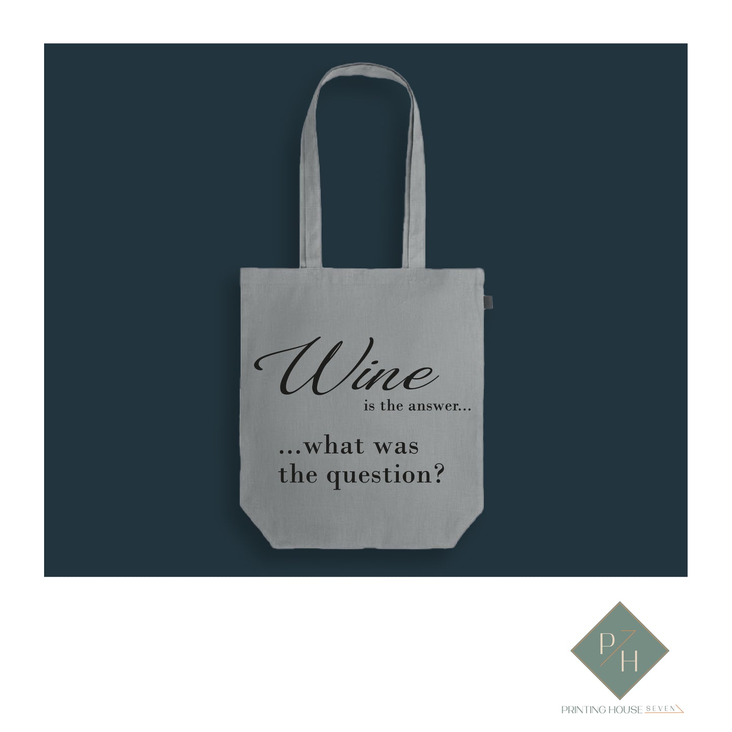 The Answer Is in Wine - Bag