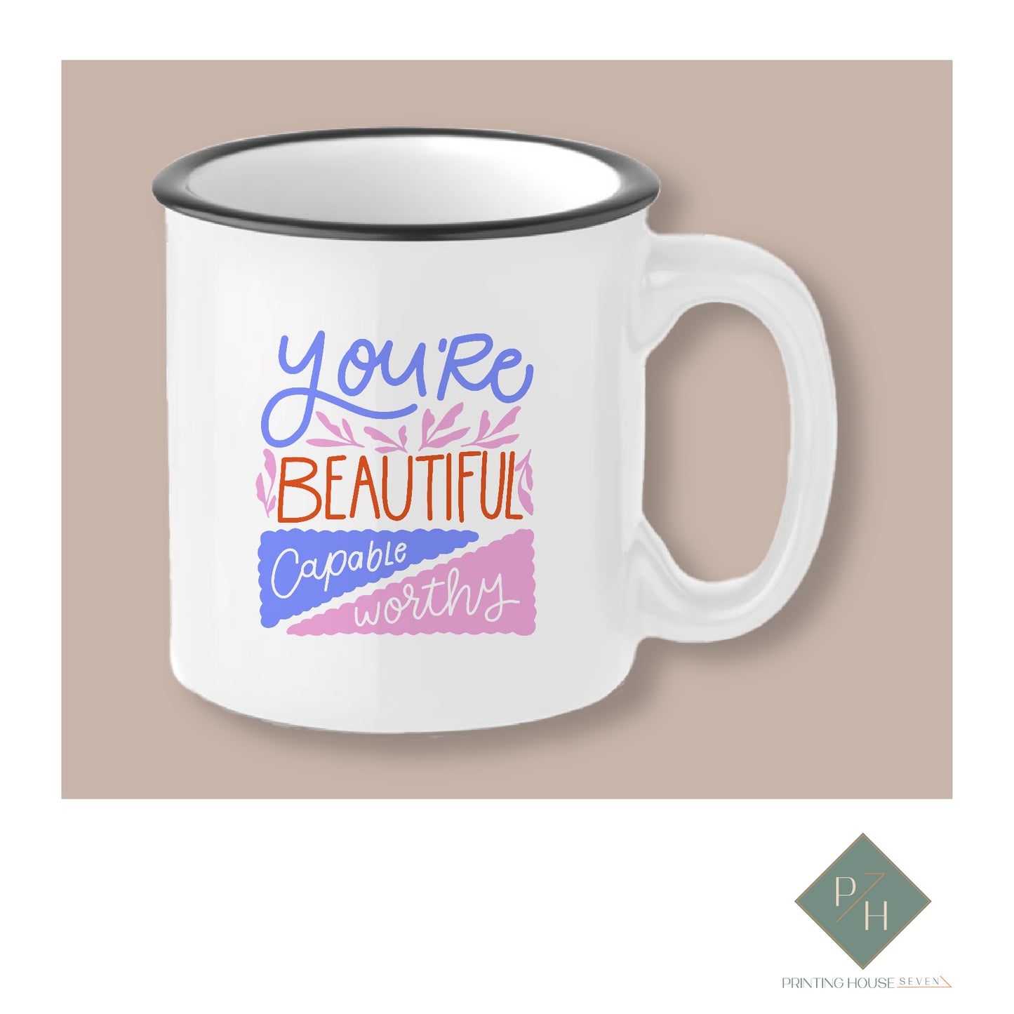 You Are Beautiful - Керамично Канче