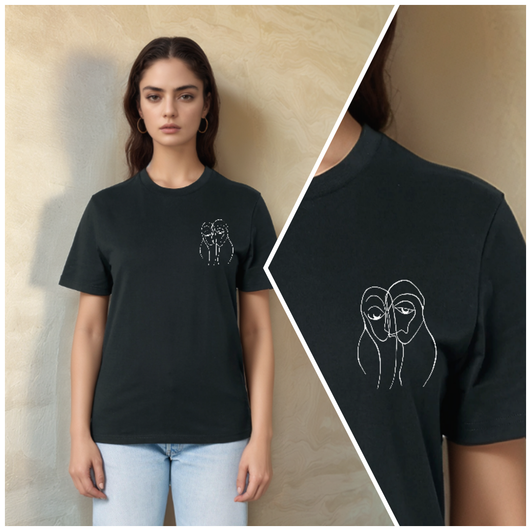 Connected Souls - T-shirt (embroidery option)