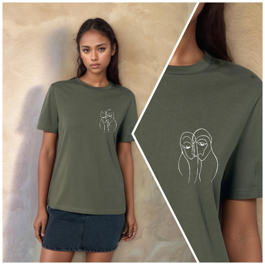 Connected Souls - T-shirt (embroidery option)