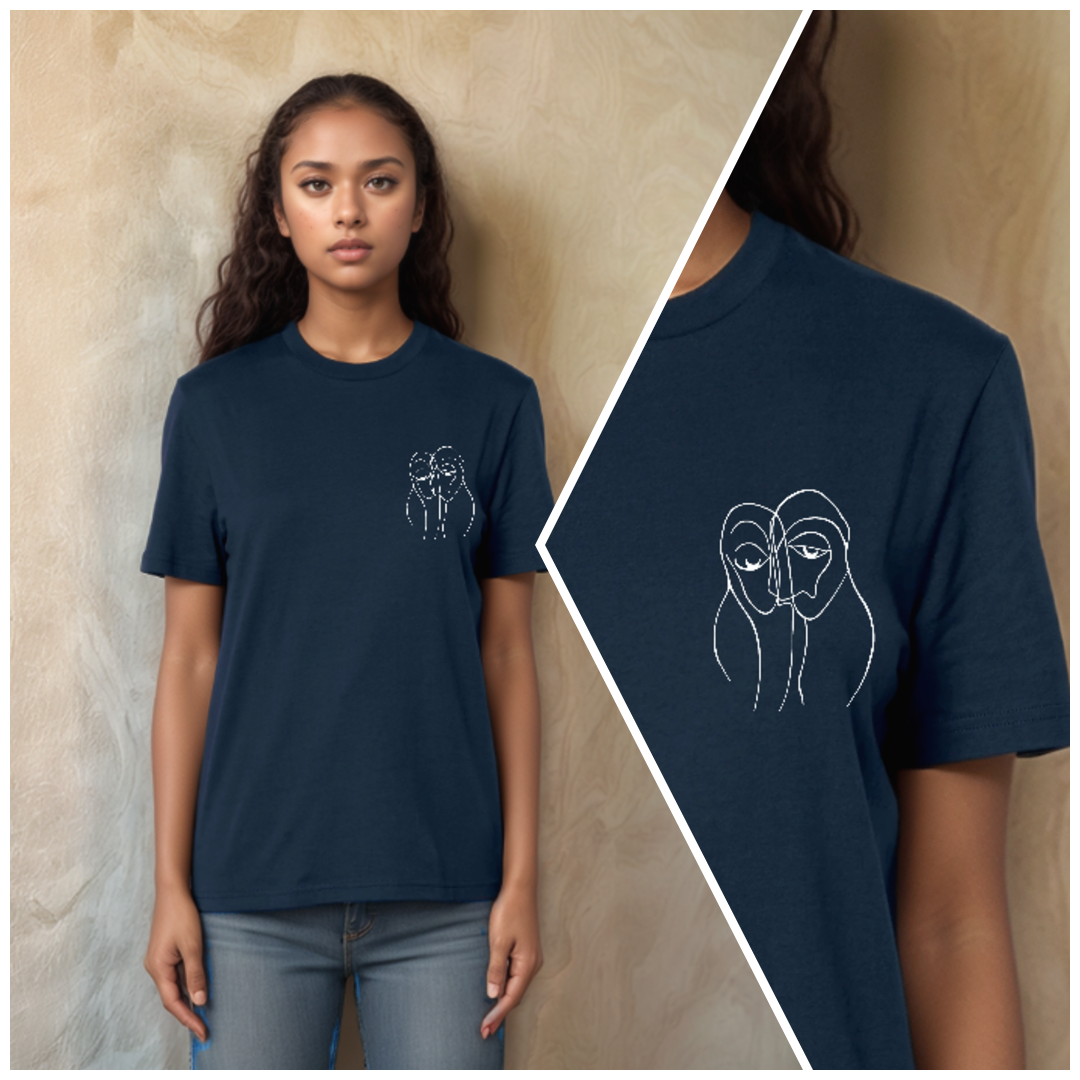 Connected Souls - T-shirt (embroidery option)