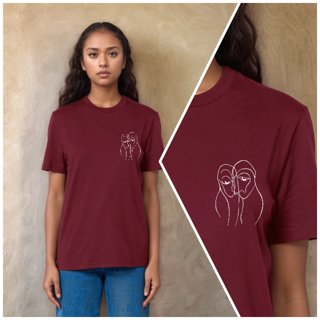 Connected Souls - T-shirt (embroidery option)