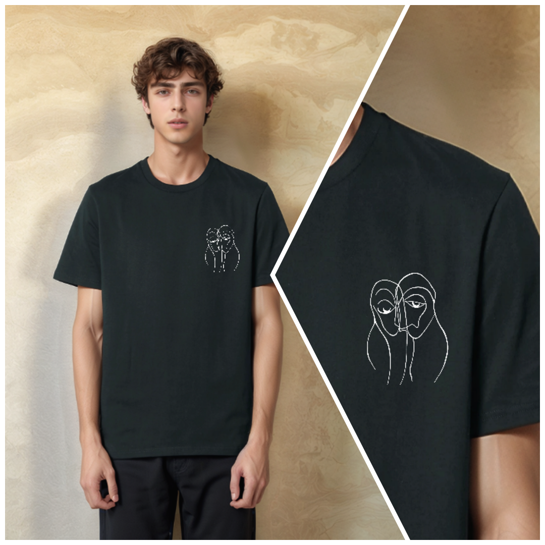 Connected Souls - T-shirt (embroidery option)