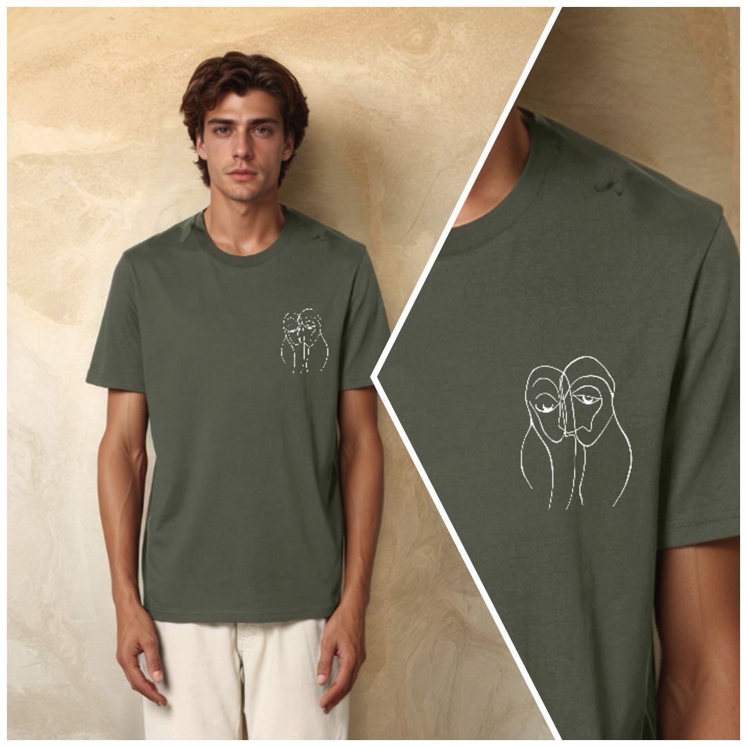 Connected Souls - T-shirt (embroidery option)