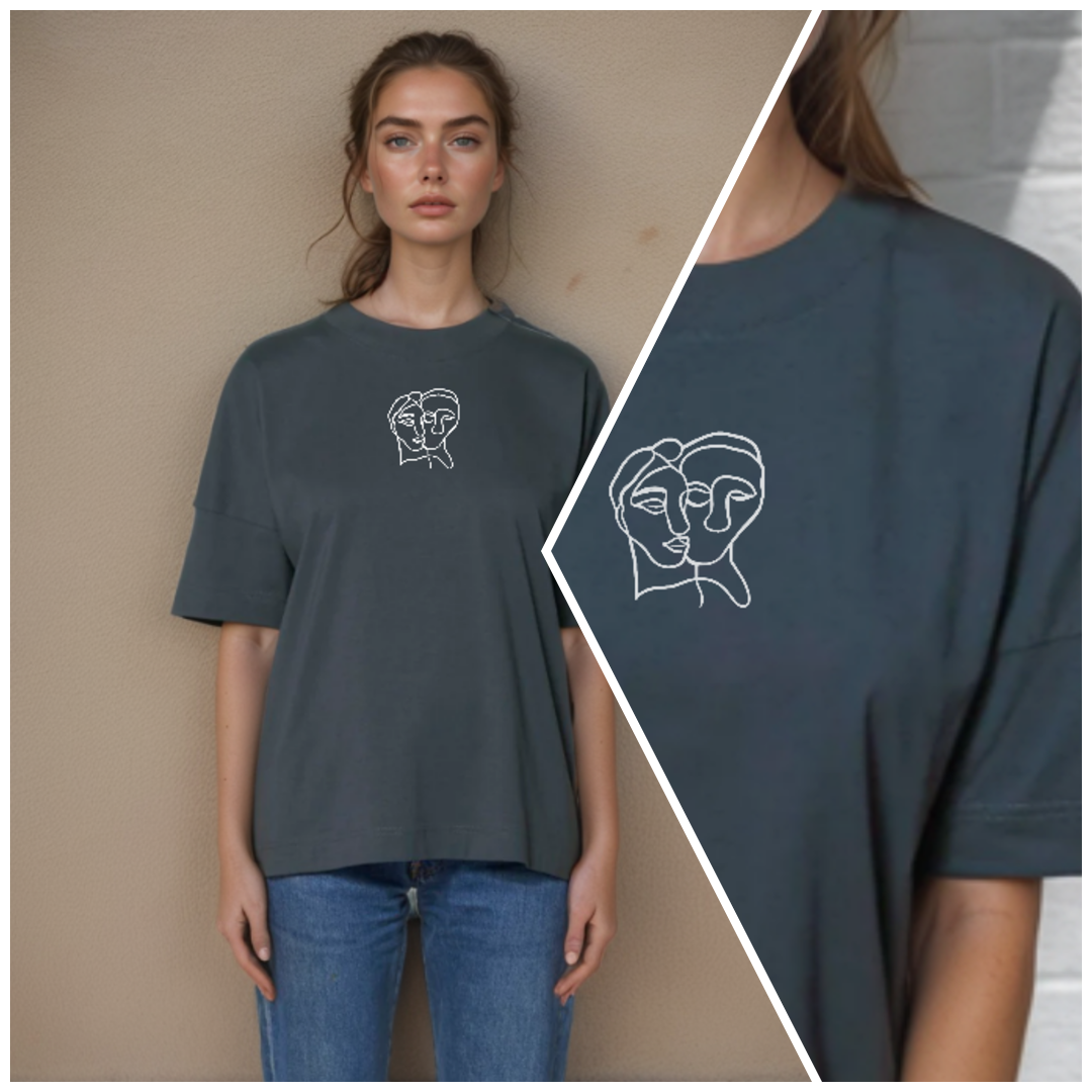 Souls Fused - T-shirt (embroidery option)