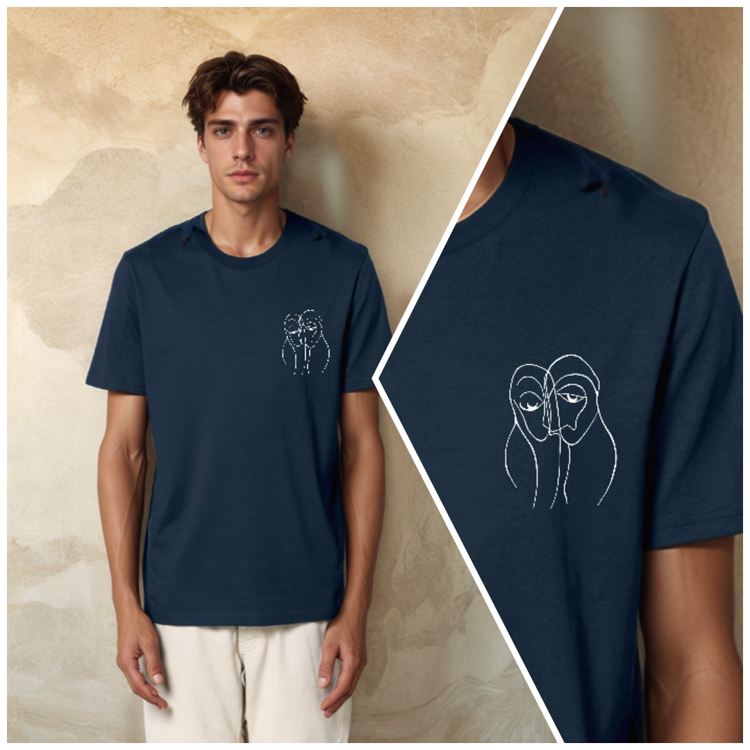 Connected Souls - T-shirt (embroidery option)