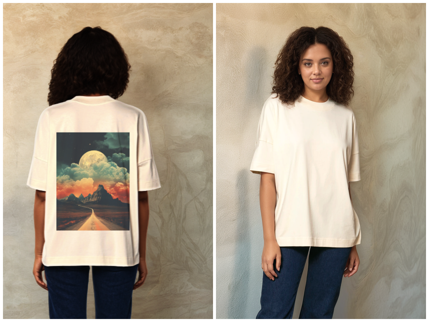 Moon - T-shirt