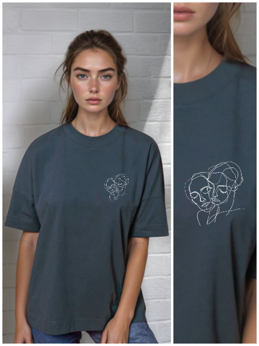 Shared Tenderness - T-shirt (embroidery option)