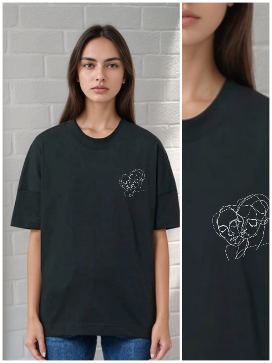 Shared Tenderness - T-shirt (embroidery option)