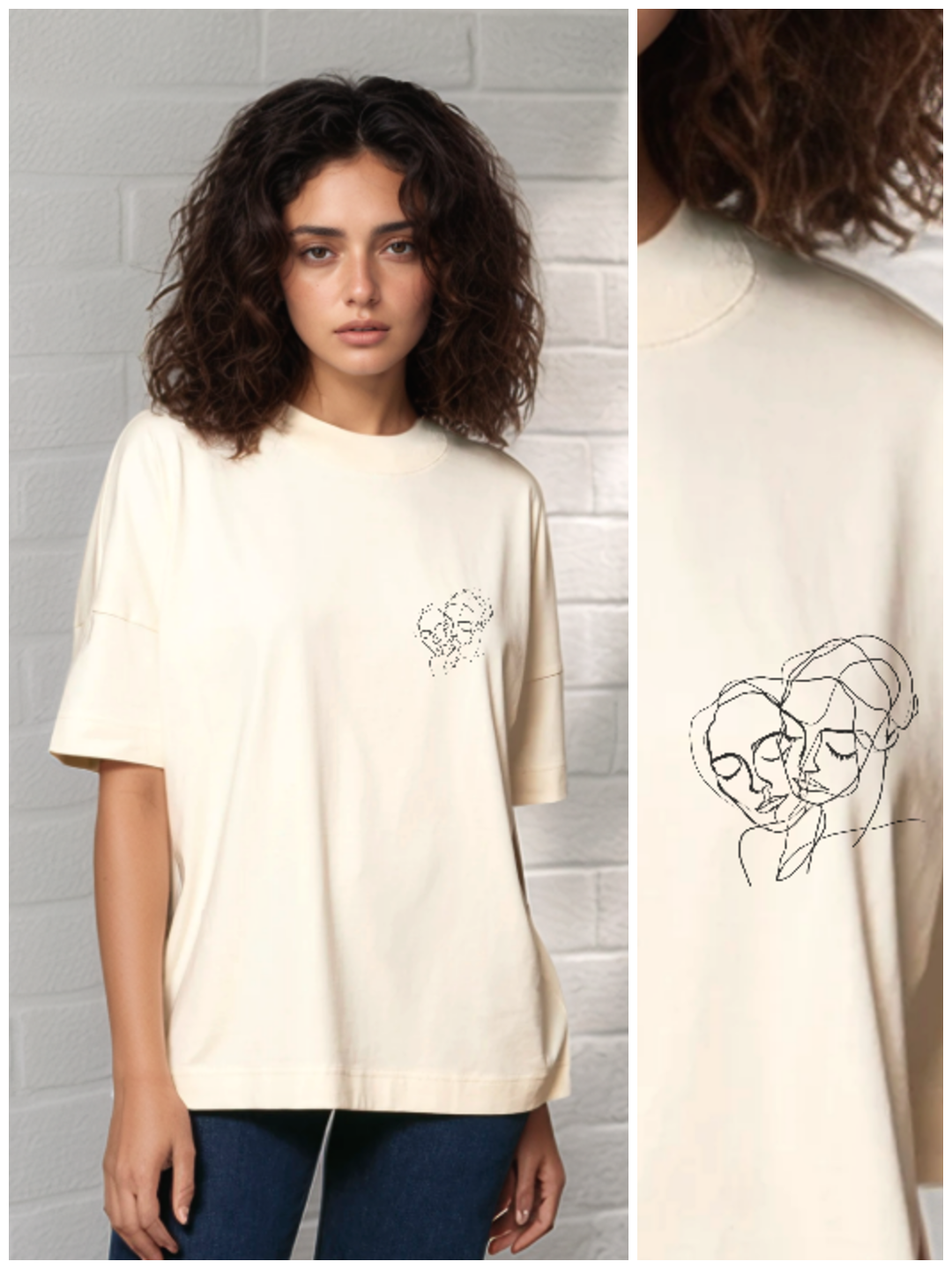 Shared Tenderness - T-shirt (embroidery option)