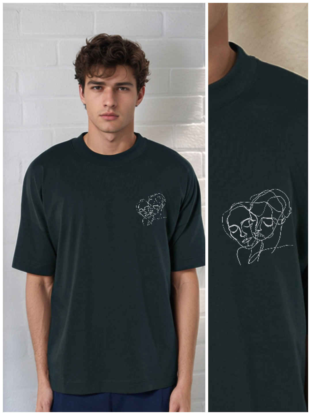 Shared Tenderness - T-shirt (embroidery option)