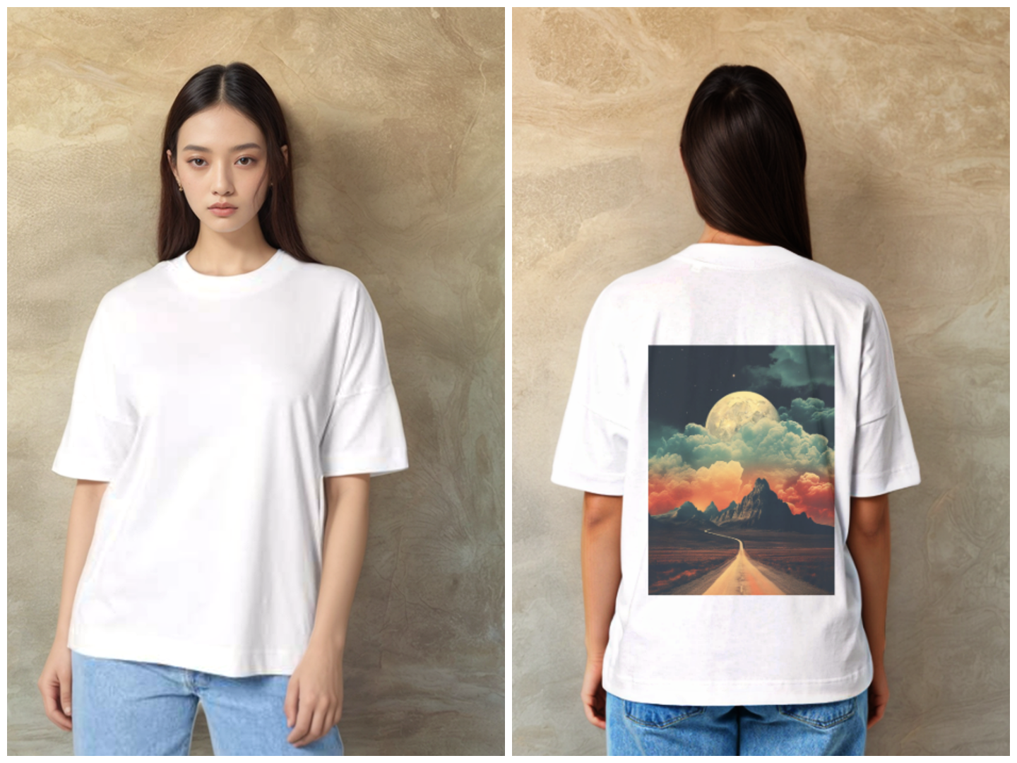 Moon - T-shirt