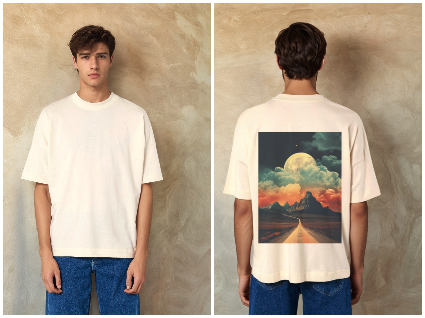 Moon - T-shirt